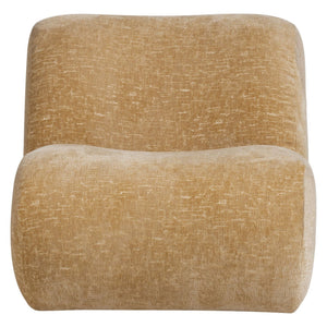 WOOOD Nomu fauteuil velvet Lichtgeel
