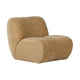 WOOOD Nomu fauteuil velvet Lichtgeel