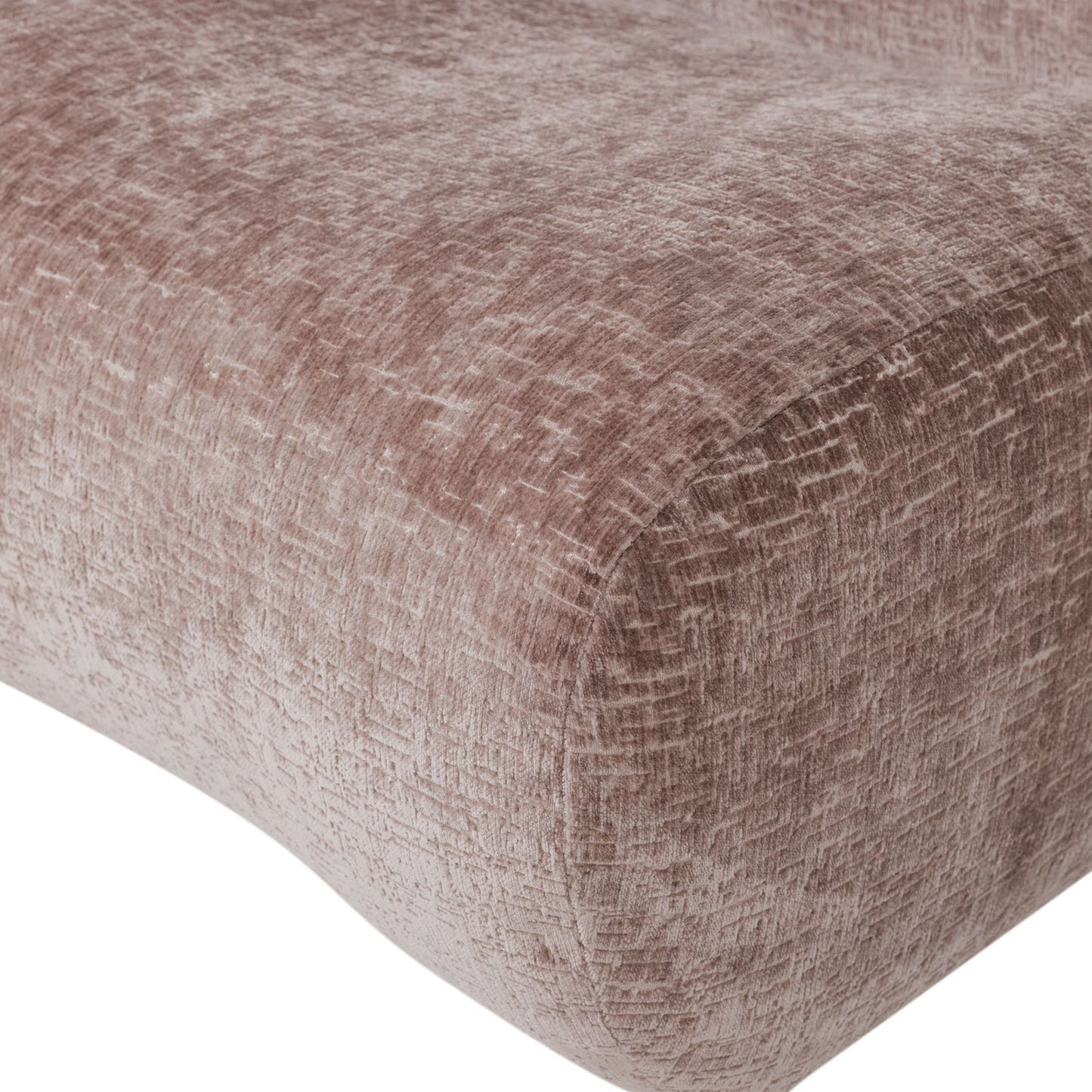 WOOOD Nomu fauteuil velvet Lichtroze