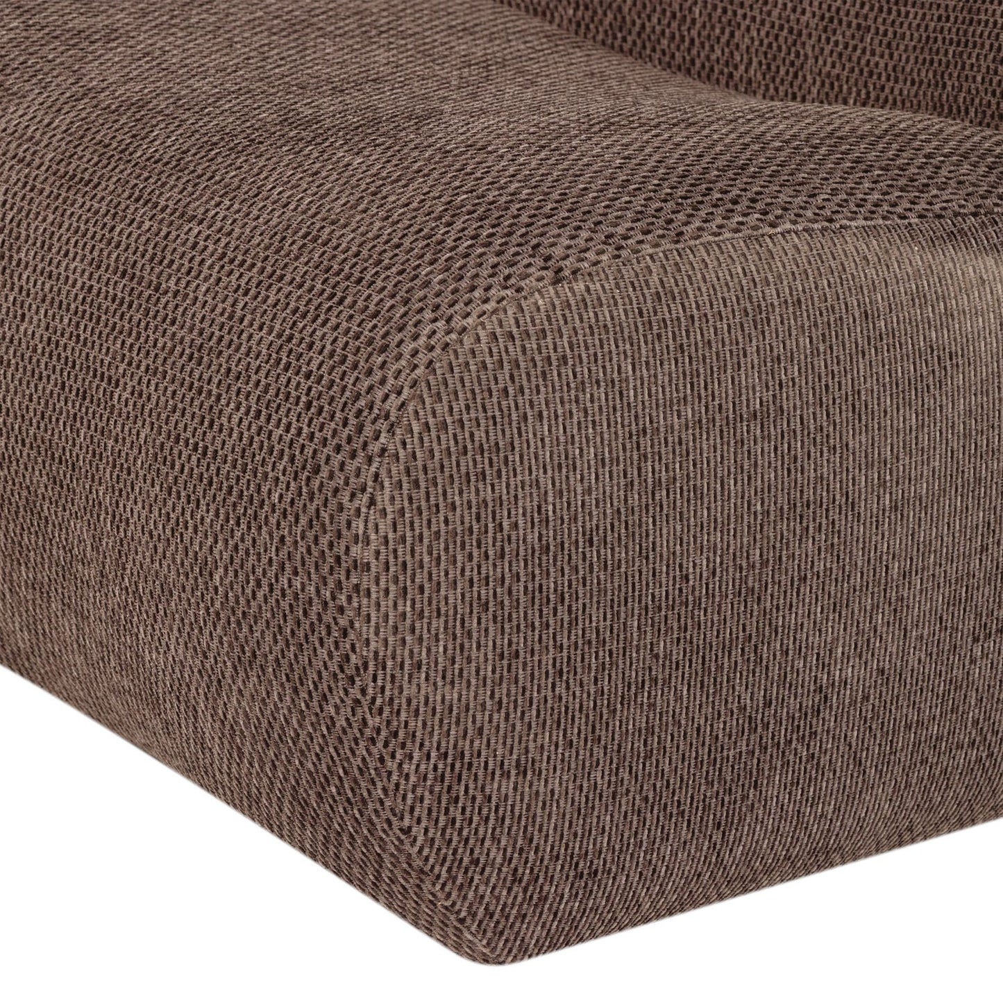 WOOOD Nomu fauteuil chenille Bruin