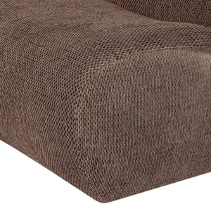 WOOOD Nomu fauteuil chenille Bruin