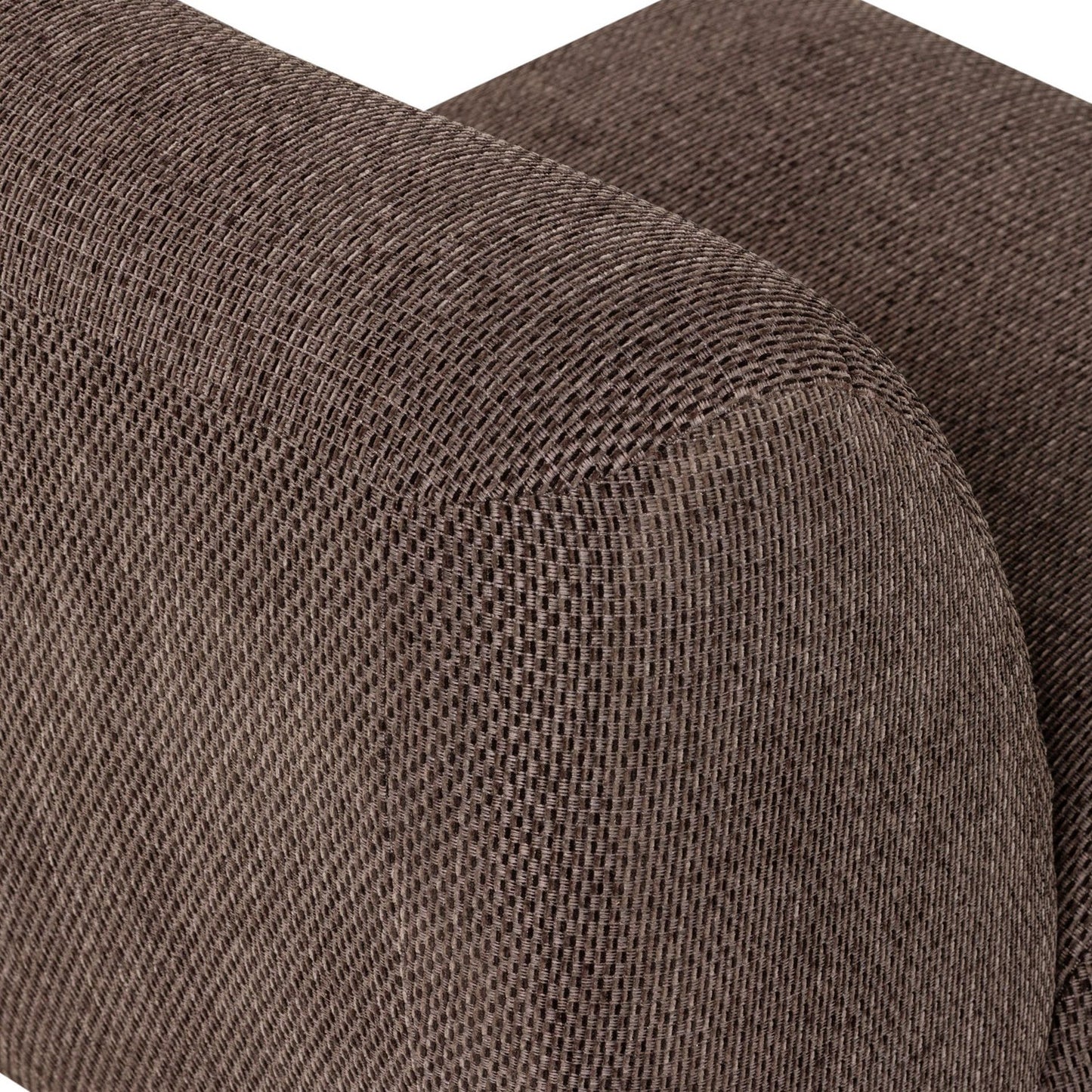 WOOOD Nomu fauteuil chenille Bruin