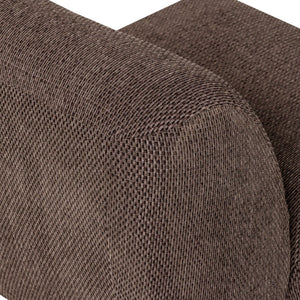WOOOD Nomu fauteuil chenille Bruin