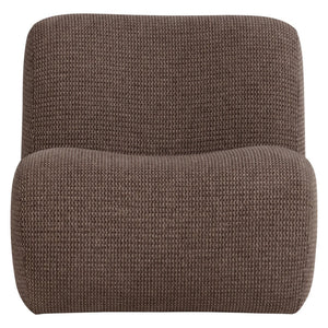 WOOOD Nomu fauteuil chenille Bruin