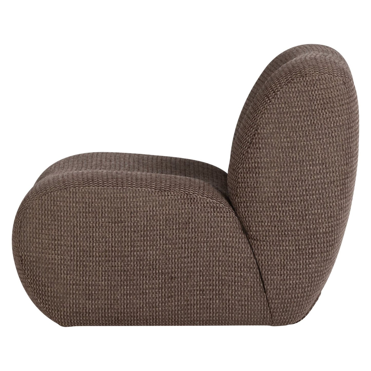 WOOOD Nomu fauteuil chenille Bruin