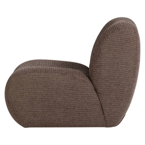 WOOOD Nomu fauteuil chenille Bruin