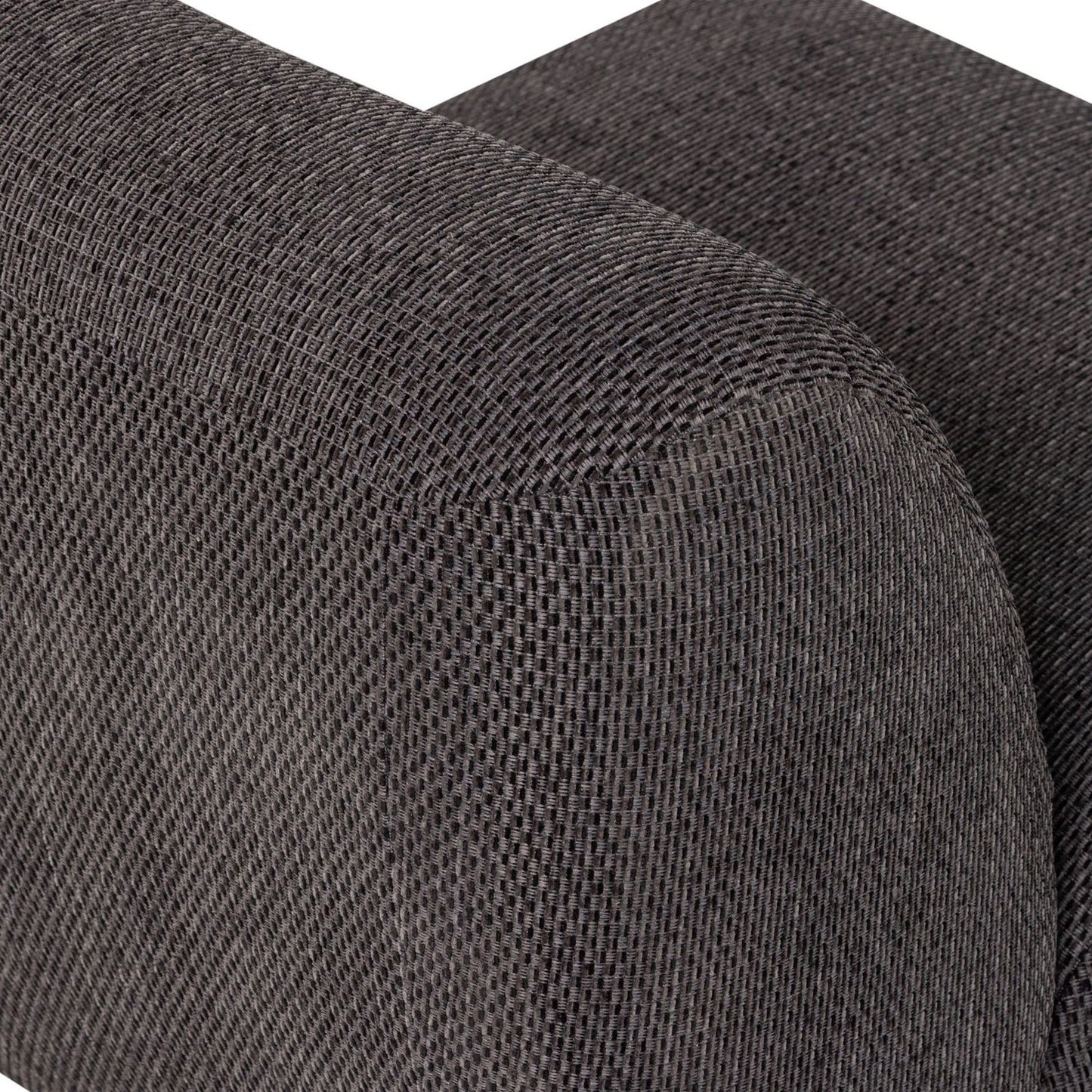 WOOOD Nomu fauteuil chenille Antraciet