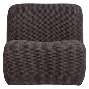WOOOD Nomu fauteuil chenille Antraciet