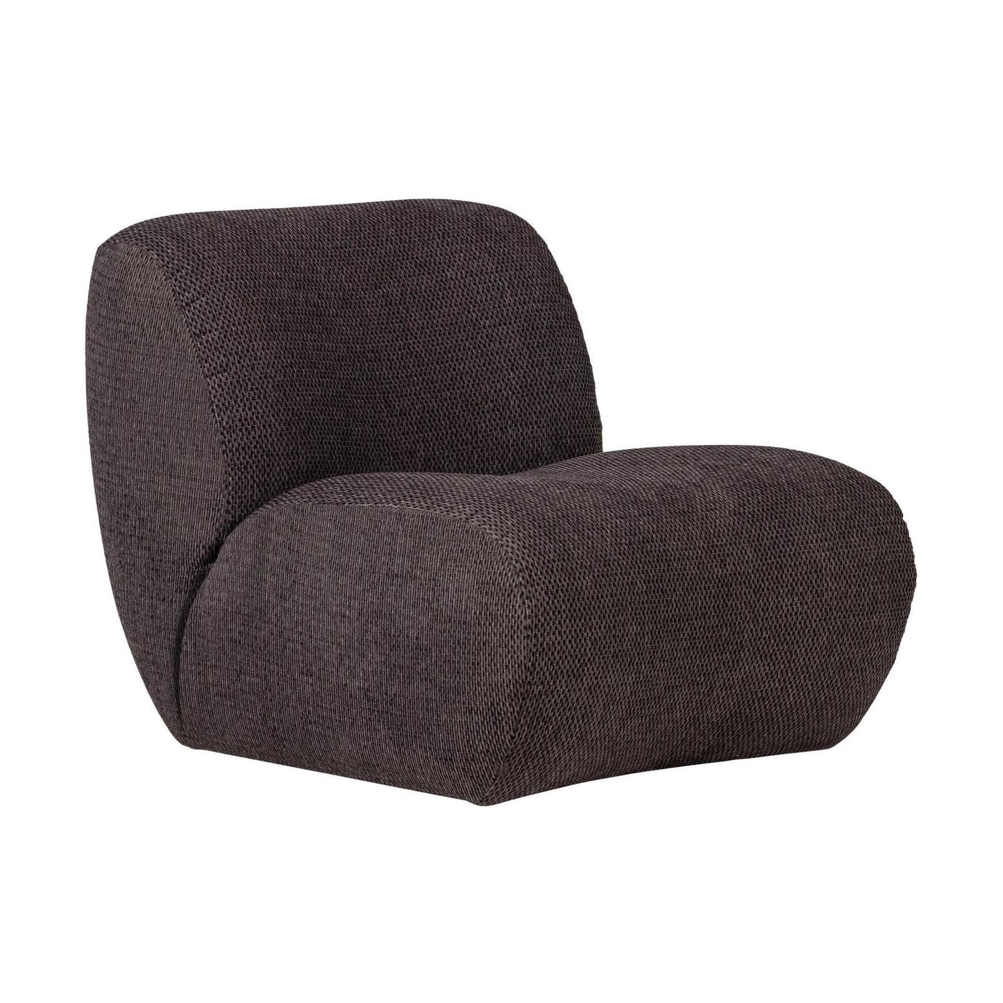 WOOOD Nomu fauteuil chenille Antraciet