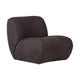 WOOOD Nomu fauteuil chenille Antraciet