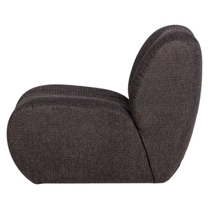 WOOOD Nomu fauteuil chenille Antraciet