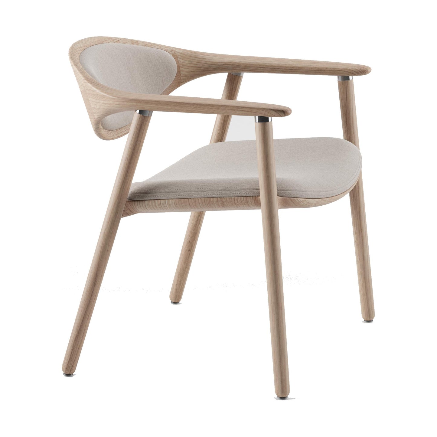 Artisan Naru fauteuil Steelcut Trio 213 eiken