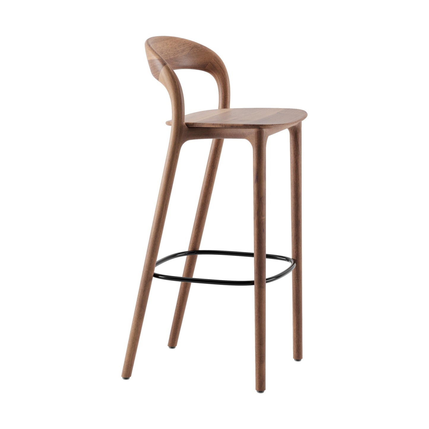 Artisan Neva Light barkruk H79 walnoot