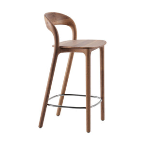 Artisan Neva Light barkruk H65 walnoot