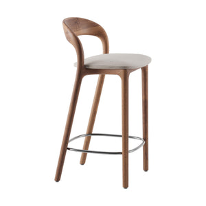 Artisan Neva Light barkruk H65 Steelcut Trio 213 walnoot