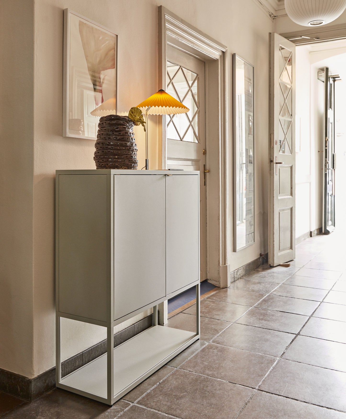 HAY Matin 380 tafellamp Yellow/Brass
