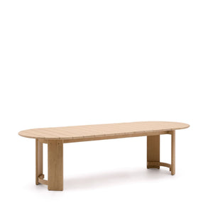 Kave Home Xoriguer tuintafel 280x110 cm