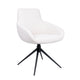 HelloChair HC23 Noam eetkamerstoel Mossa Cream spinpoot zwart