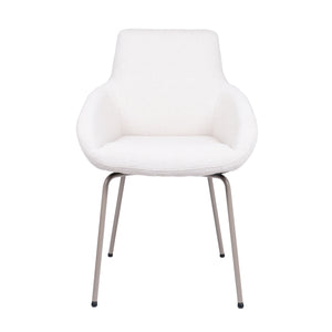 HelloChair HC23 Noam eetkamerstoel Mossa Cream vierpoot beige