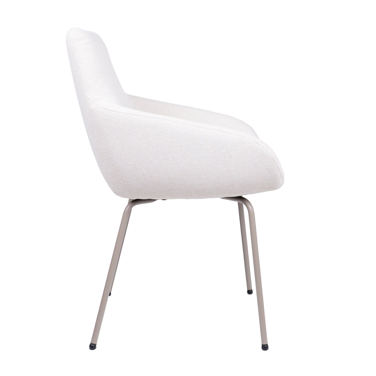 HelloChair HC23 Noam eetkamerstoel Mossa Cream vierpoot beige