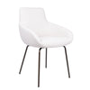 HelloChair HC23 Noam eetkamerstoel Mossa Cream vierpoot bruin