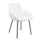 HelloChair HC23 Noam eetkamerstoel Mossa Cream vierpoot zwart