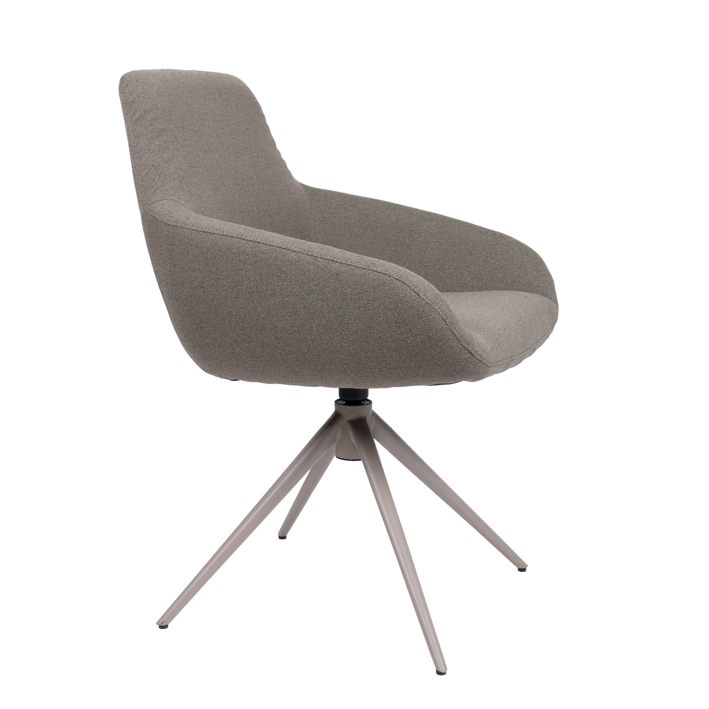 HelloChair HC23 Noam eetkamerstoel Mossa Forest spinpoot beige