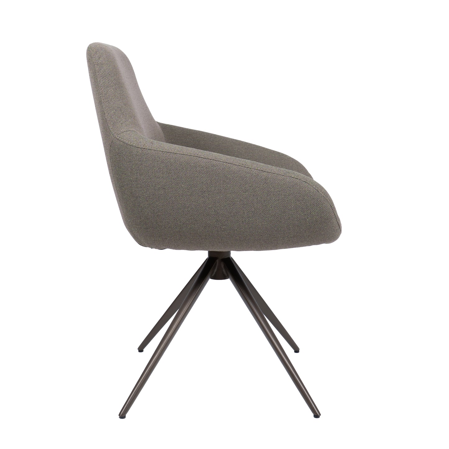 HelloChair HC23 Noam eetkamerstoel Mossa Forest spinpoot bruin