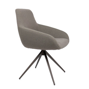 HelloChair HC23 Noam eetkamerstoel Mossa Forest spinpoot bruin