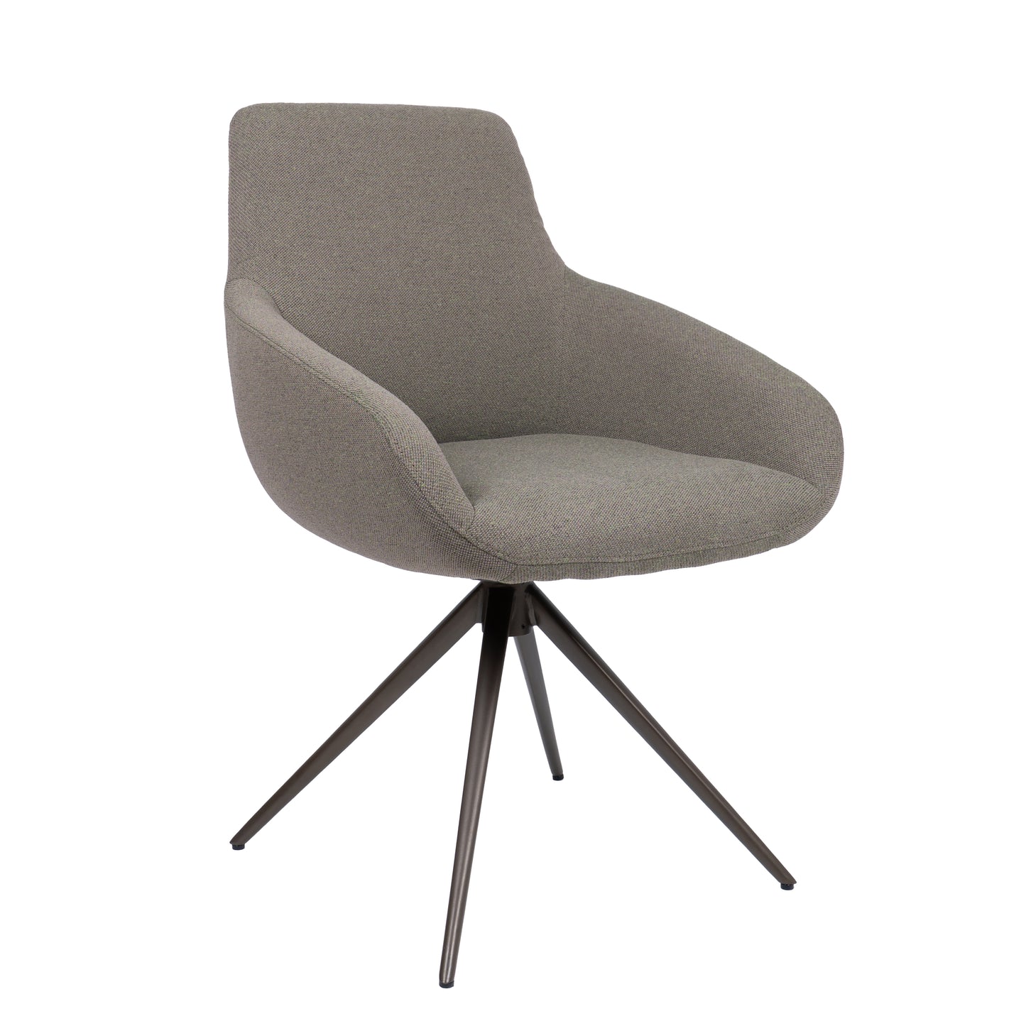 HelloChair HC23 Noam eetkamerstoel Mossa Forest spinpoot bruin