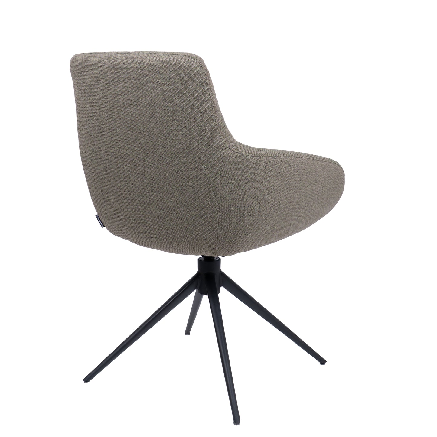 HelloChair HC23 Noam eetkamerstoel Mossa Forest spinpoot zwart