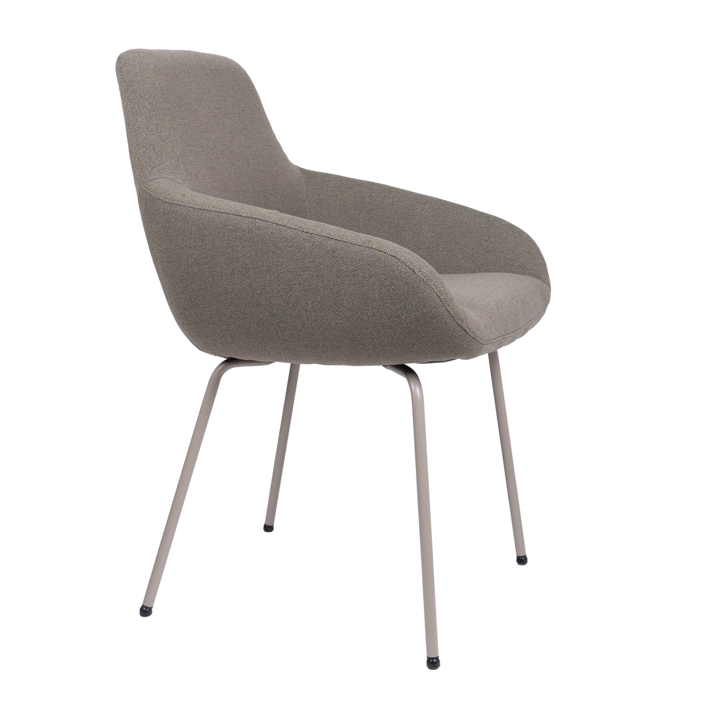 HelloChair HC23 Noam eetkamerstoel Mossa Forest vierpoot beige
