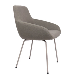 HelloChair HC23 Noam eetkamerstoel Mossa Forest vierpoot beige