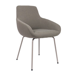 HelloChair HC23 Noam eetkamerstoel Mossa Forest vierpoot beige