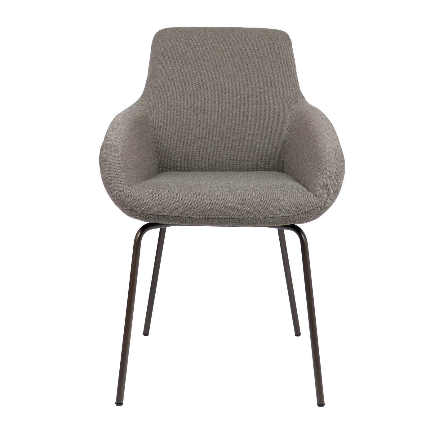 HelloChair HC23 Noam eetkamerstoel Mossa Forest vierpoot bruin