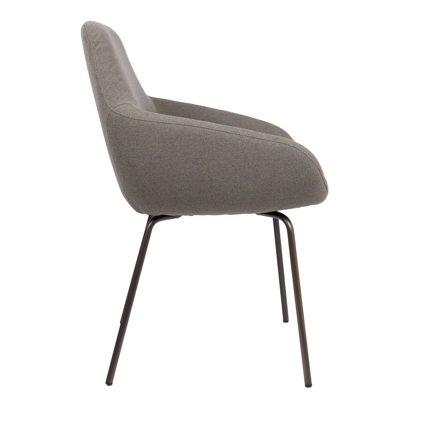 HelloChair HC23 Noam eetkamerstoel Mossa Forest vierpoot bruin