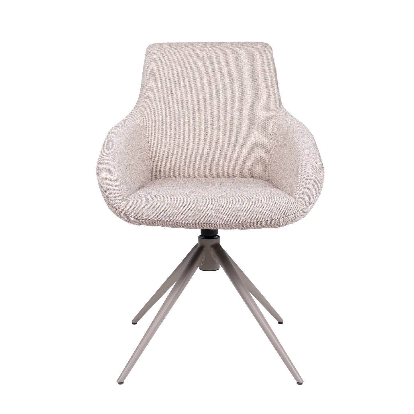 HelloChair HC23 Noam eetkamerstoel Mossa Oats spinpoot beige