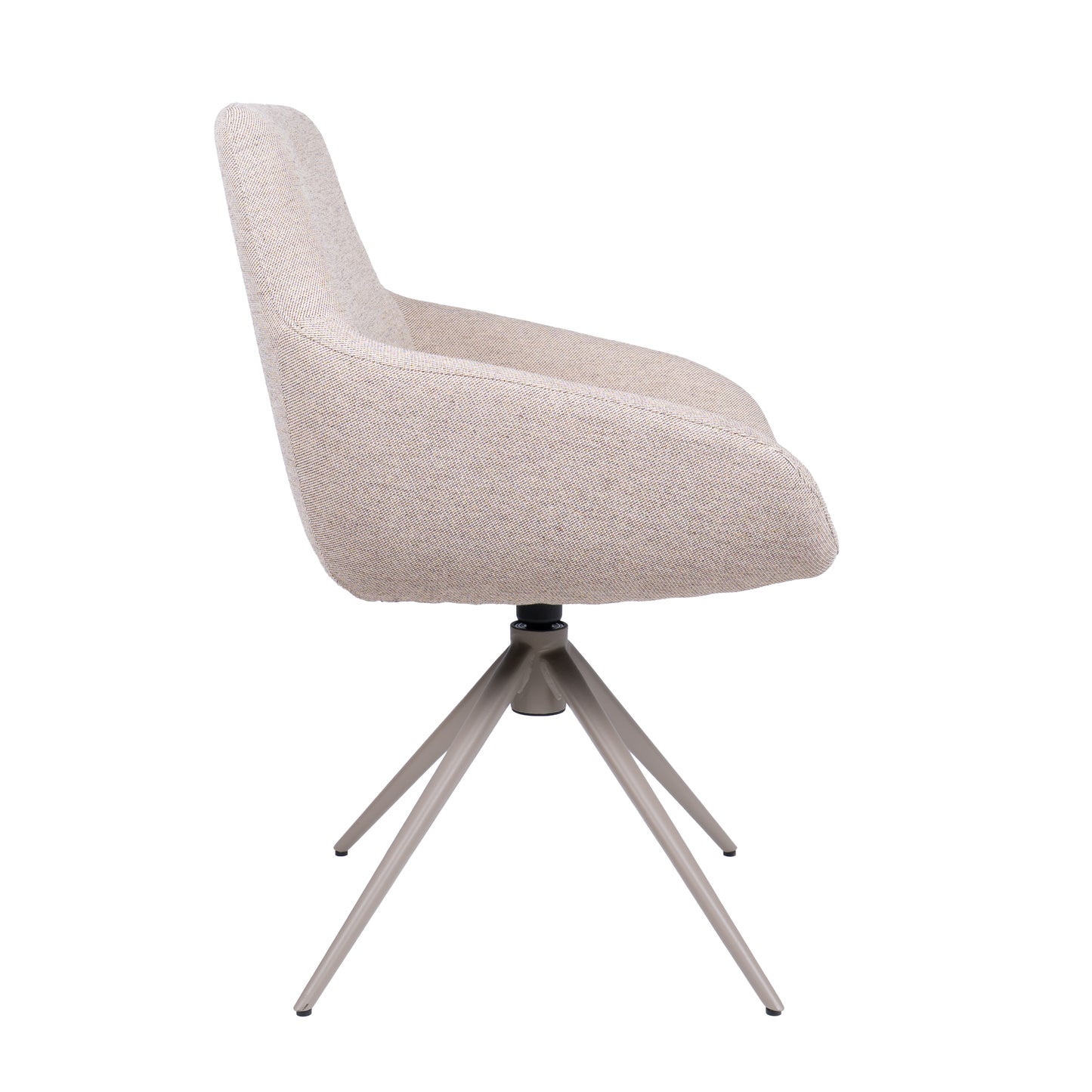 HelloChair HC23 Noam eetkamerstoel Mossa Oats spinpoot beige