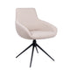 HelloChair HC23 Noam eetkamerstoel Mossa Oats spinpoot zwart
