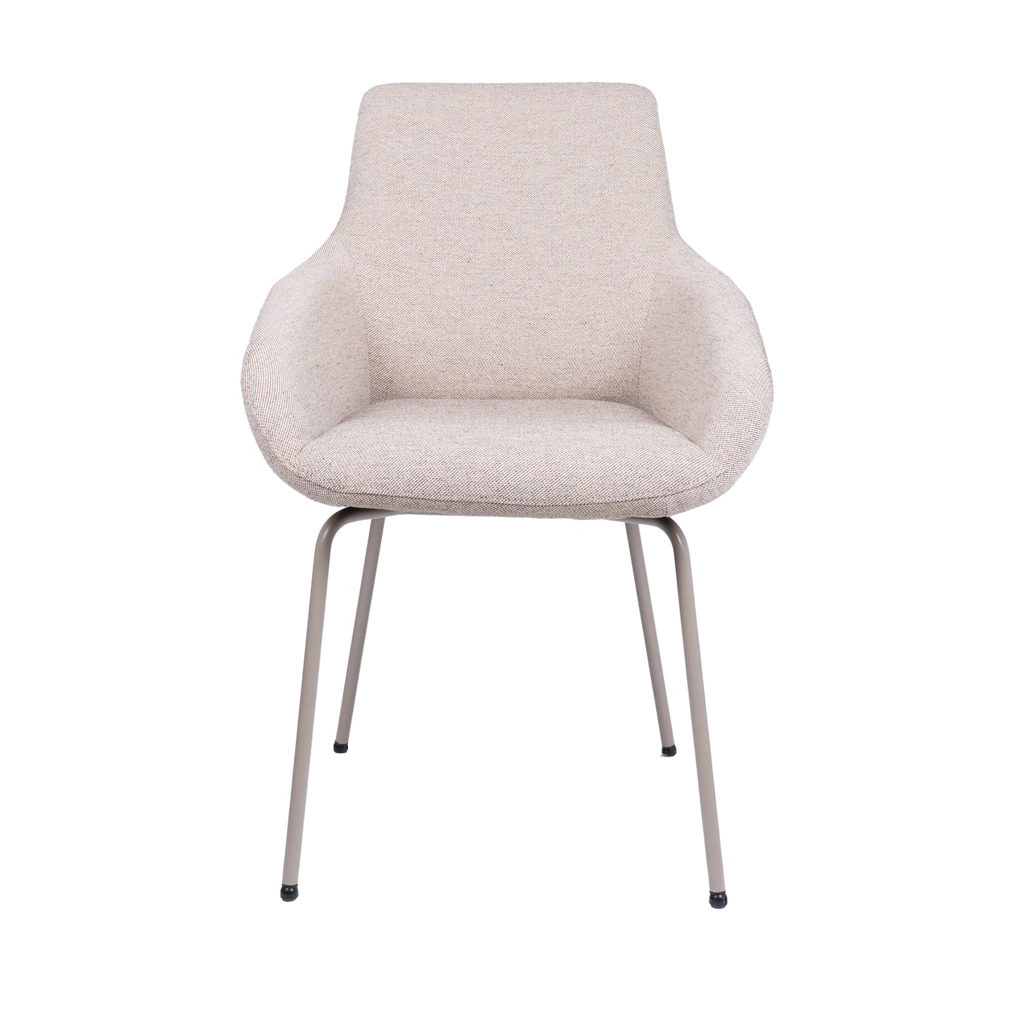 HelloChair HC23 Noam eetkamerstoel Mossa Oats vierpoot beige