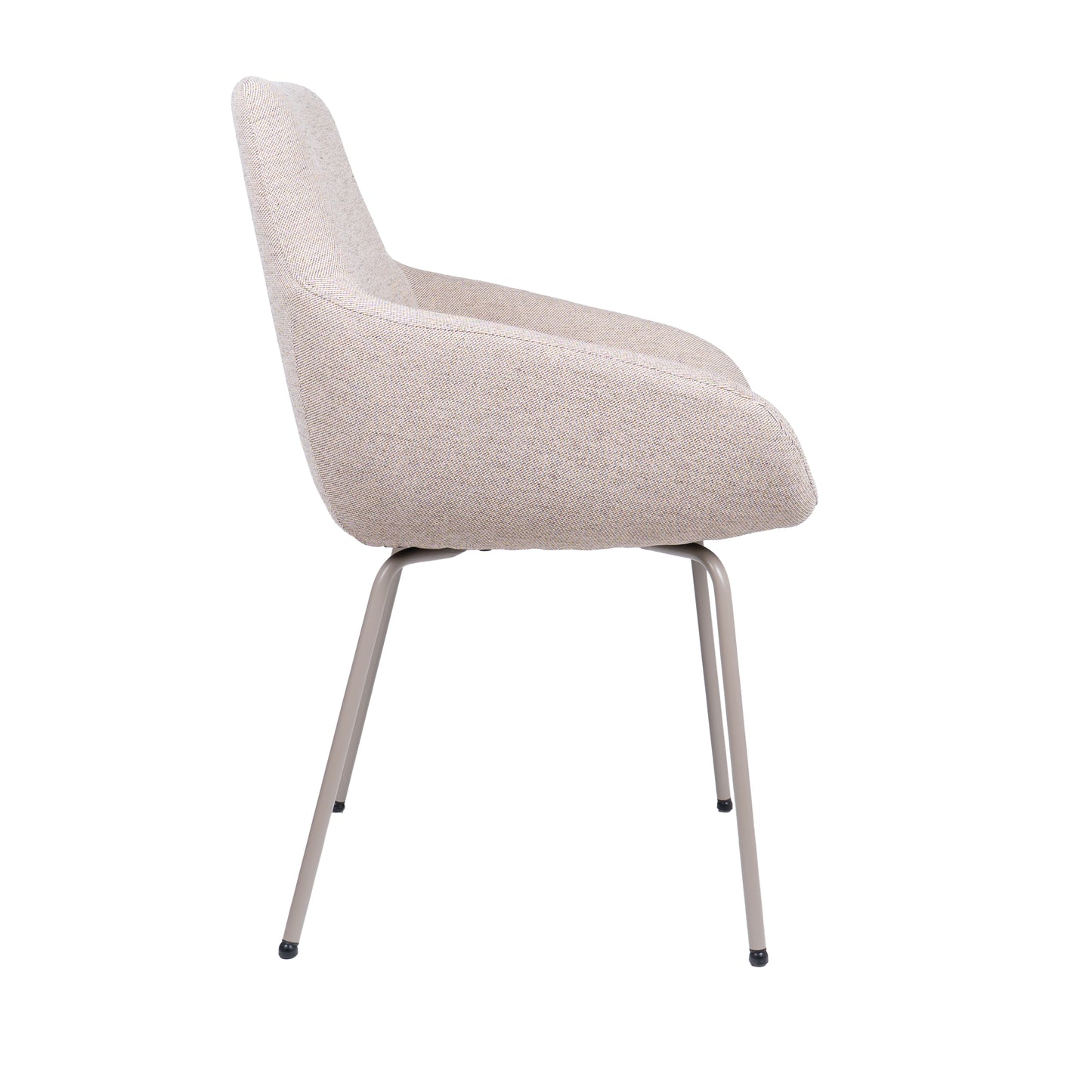 HelloChair HC23 Noam eetkamerstoel Mossa Oats vierpoot beige