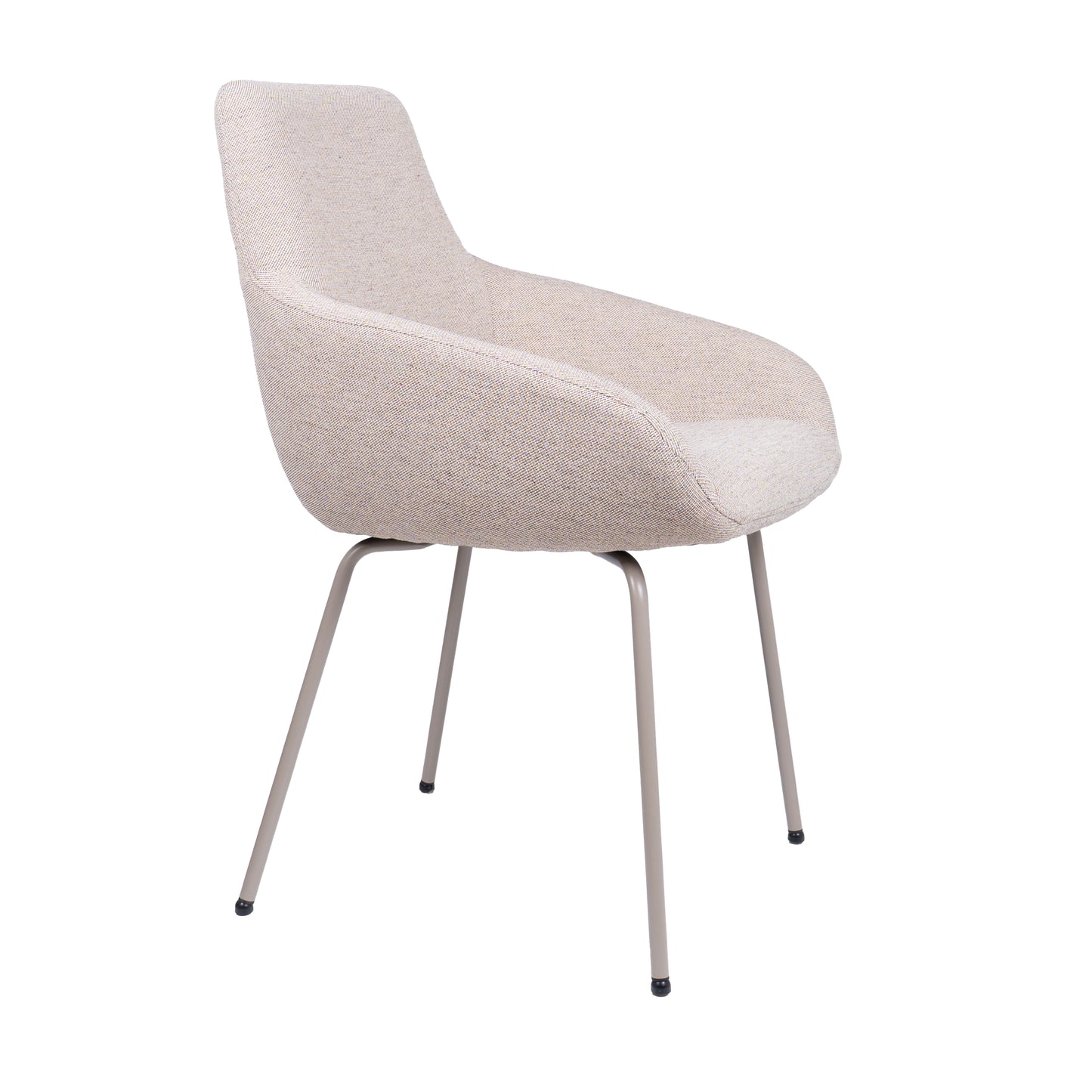 HelloChair HC23 Noam eetkamerstoel Mossa Oats vierpoot beige