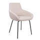 HelloChair HC23 Noam eetkamerstoel Mossa Oats vierpoot zwart