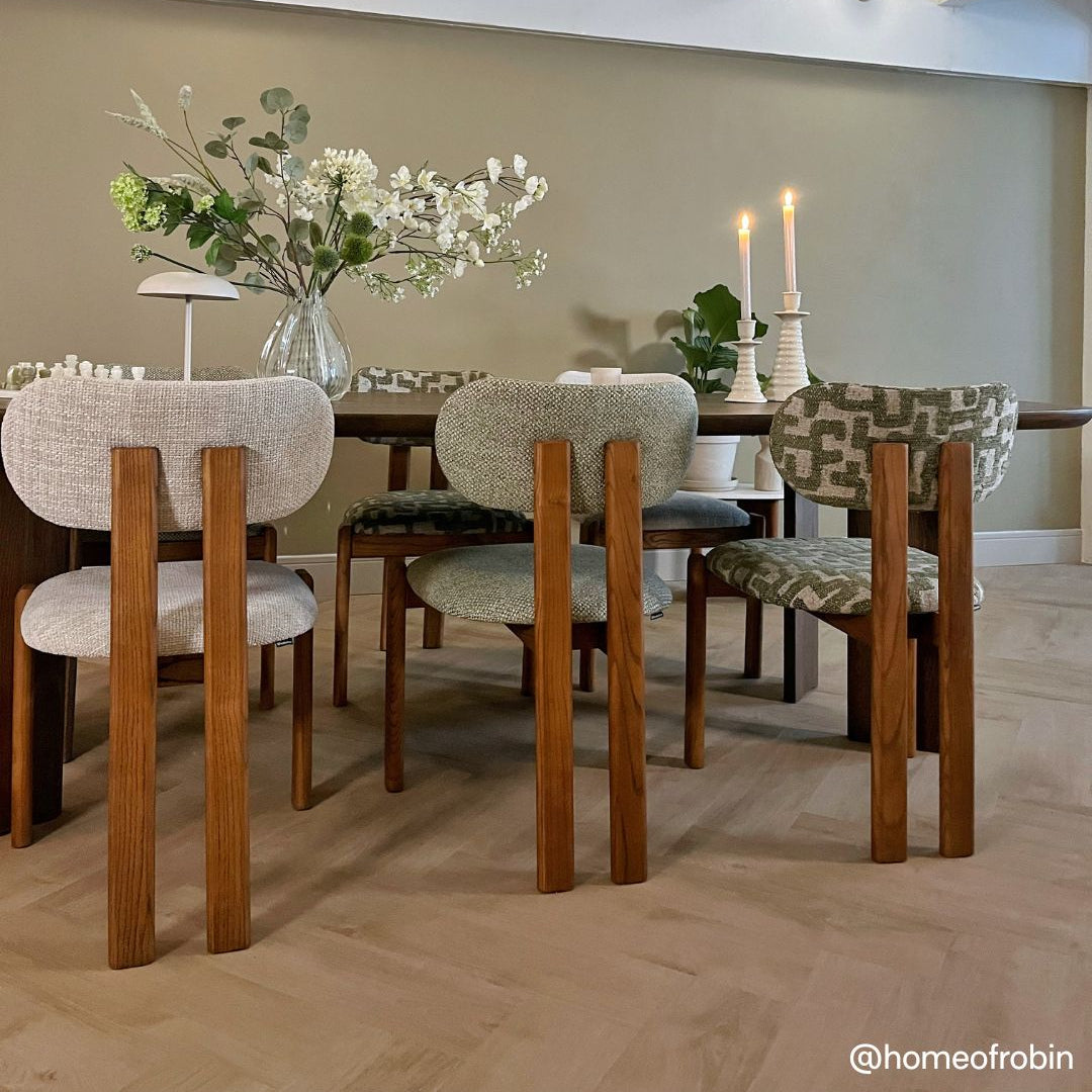 HelloChair HC106 Liden eetkamerstoel Rural Olive poot essen old bassano
