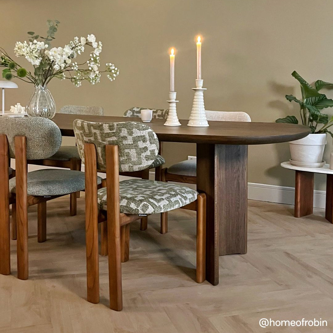 HelloChair HC106 Liden eetkamerstoel Rural Olive poot essen old bassano