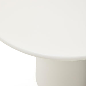 Kave Home Albanella salontafel Ø65 cm Wit