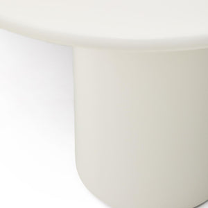 Kave Home Albanella salontafel Ø65 cm Wit