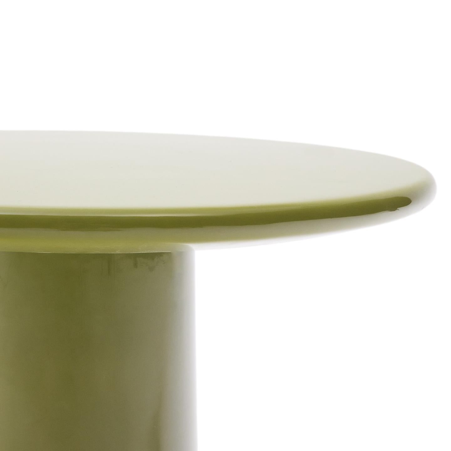 Kave Home Albanella salontafel Ø85 cm Groen