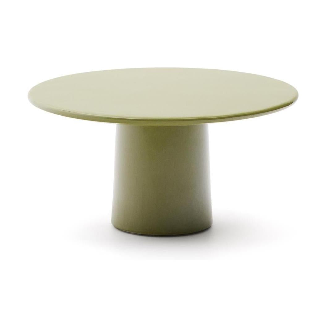 Kave Home Albanella salontafel Ø85 cm Groen