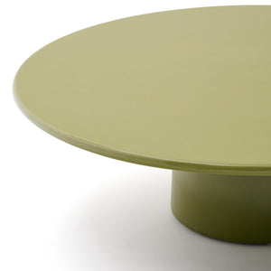 Kave Home Albanella salontafel Ø110 cm Groen